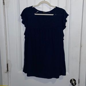Dark blue tank top from Torrid